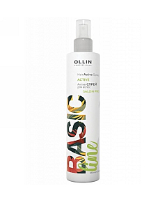 Ollin Basic Line Hair Active Spray - Актив-спрей для волос, 250 мл