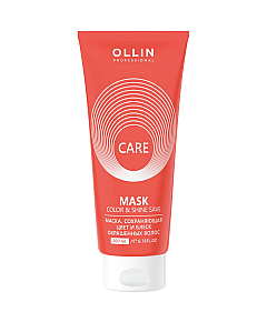 Ollin Care Color and Shine Save Mask - Маска, сохраняющая цвет и блеск окрашенных волос 200 мл