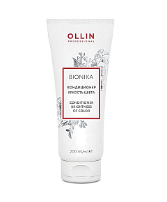Ollin Bionika Conditioner For Colored Hair - Кондиционер для окрашенных волос "Яркость цвета" 200 мл