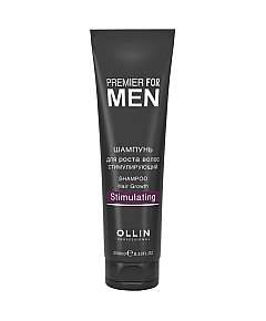 Ollin Premier For Men Shampoo Hair Growth Stimulating - Шампунь для роста волос стимулирующий 250 мл