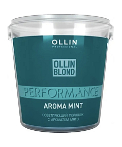 Ollin Blond Performance Blond Powder With Mint Aroma - Осветляющий порошок с ароматом мяты 500 г