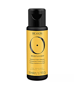Orofluido Original Radiance Argan Shampoo - Шампунь "Золотое сияние" с аргановым маслом 50 мл