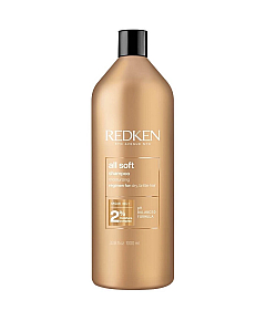 Redken All Soft Shampoo - Смягчающий шампунь 1000 мл