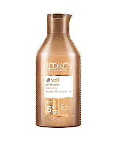 Redken All Soft Conditioner - Кондиционер для питания и смягчения волос 300 мл 