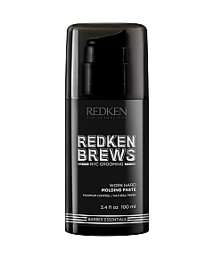 Redken Brews Work Hard Molding Paste - Моделирующая паста для волос 100 мл