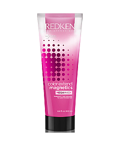 Redken Color Extend Magnetics Mega Mask - Маска с двойной формулой для защиты цвета окрашенных волос 200 мл