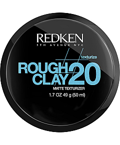 Redken Rough Clay 20 - Пластичная текстурирующая глина с матовым эффектом 50 мл