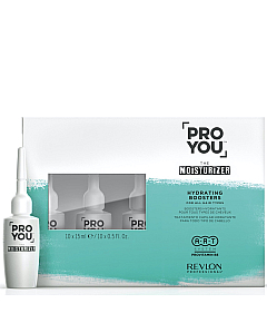 Revlon Professional Pro You Moisturizer Hydrating Boosters - Бустер увлажнение для всех типов волос 10 шт * 15 мл