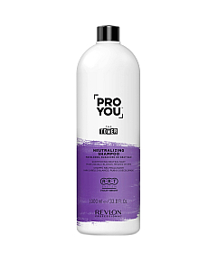Revlon Professional Pro You Toner Neutralizing Shampoo - Нейтрализующий шампунь для светлых, обесцвеченных и седых волос 1000 мл