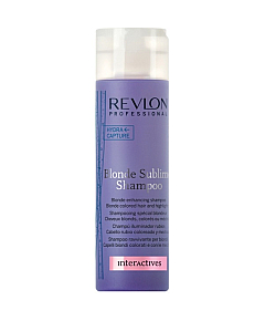 Revlon Professional Interactives Blonde Sublime Shampoo Шампунь, усиливающий цвет светлых волос 250 мл