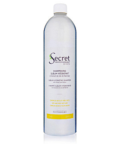 Kydra Secret Professionnel Shampooing Sublim Hydratant - Активно-увлажняющий шампунь с восковым экстрактом нарцисса для сухих/тонких волос (упаковка Alum) 1000 мл