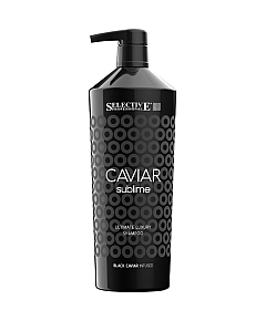 Selective Caviar Sublime Ultimate luxury shampoo - Шампунь для оживления ослабленных волос 1000 мл