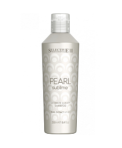Selective Professional Pearl Sublime Ultimate Luxury Shampoo - Шампунь с экстрактом жемчуга 250 мл