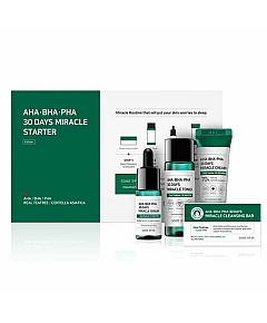 Some By Mi AHA-BHA-PHA 30 Days Miracle Starter Kit Edition - Набор для проблемной кожи с кислотами