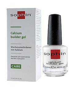 Sophin Calcium Builder Gel - Средство для укрепления ногтей с кальцием