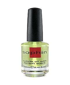 Sophin Cuticle Oil with Lemon Scent - Лимонное масло для ногтей