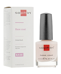 Sophin Base Coat Clear - Основа для ногтевой пластины