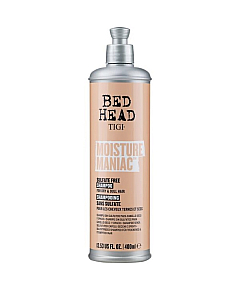 TIGI Bed Head Moisture Maniac Shampoo - Бессульфатный шампунь для увлажнения, 400 мл