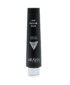 Aravia Professional AHA Carbonic Mask - Карбоновая пилинг маска 100 мл