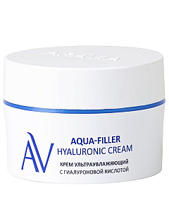 Aravia Laboratories Aqua-Filler Hyaluronic Cream - Крем ультраувлажняющий с гиалуроновой кислотой 50 мл