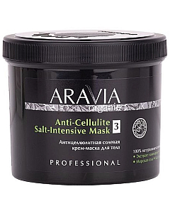 Aravia Organic Anti-Cellulite Salt-Intensive Mask - Антицеллюлитная солевая крем-маска для тела 550 мл