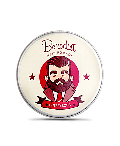 Borodist Hair Pomade Cherry Soda - Бриолин с ароматом вишневой газировки 100 г