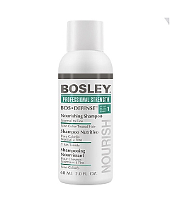 Bosley Воs Defense (step 1) Nourishing Shampoo Normal to Fine Non Color-Treated Hair - Шампунь питательный для нормальных/тонких неокрашенных волос 60 мл
