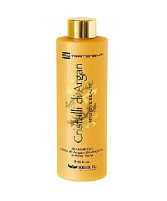 Brelil Bio Traitement Cristalli Di Argan Shampoo - Шампунь для создания интенсивной красоты, плотности и объема, шелковистости и блеска волос 250 мл