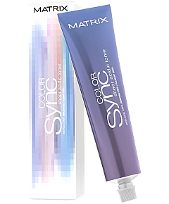 Matrix Color Sync - Тонер для волос без аммиака, тон Брюнет Пепельный 90 мл
