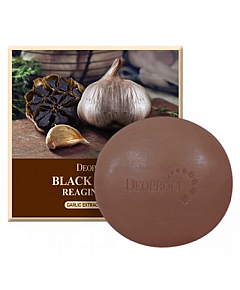 Deoproce Soap Black Garlic - Мыло с экстрактом черного чеснока 100 г