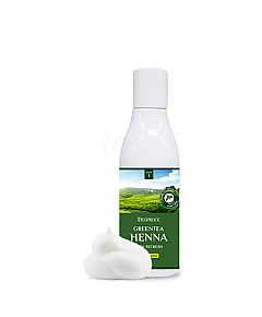 Deoproce Greentea Henna Pure Refresh Shampoo - Шампунь для волос с зеленым чаем и хной 200 мл