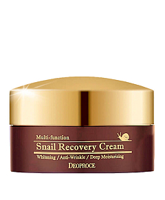 Deoproce Snail Recovery Cream - Крем восстанавливающий с муцином улитки 100 г