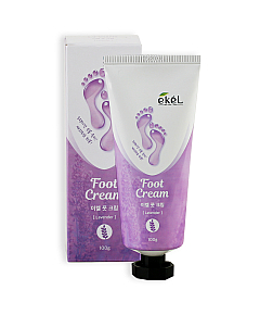 Ekel Foot Cream Lavender - Успокаивающий крем для ног с лавандой
