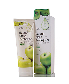 Ekel Apple Natural Clean Peeling Gel - Пилинг-скатка с экстрактом зеленого яблока