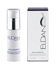 Eldan Premium Ecta 40 + Ecta Essence Retexturizing Concentrate - Омолаживающее средство для всех типов кожи 30 мл