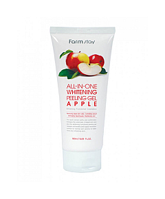 FarmStay All-In-One Whitening Peeling Gel Apple - Пилинг гель с экстрактом яблока 180 мл