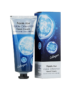 FarmStay Visible Difference Collagen Hand Cream - Крем для рук с коллагеном 100 г