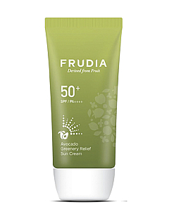 Frudia Avocado Greenery Relief Sun Cream Spf50+Pa++++ - Солнцезащитный крем с авокадо 50 мл