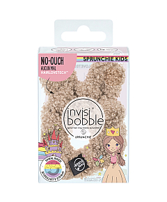 Invisibobble KIDS SPRUNCHIE Teddy - Резинка-браслет для волос, цвет коричневый 1 шт