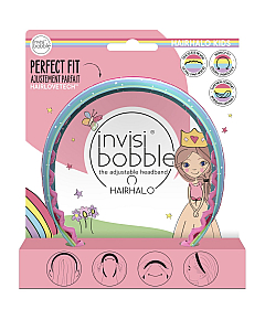 Invisibobble KIDS HAIRHALO Rainbow Crown - Ободок для волос, разноцветный цвет 