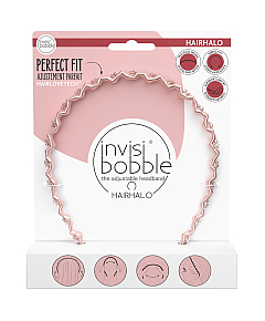 Invisibobble HAIRHALO Pink Sparkle - Ободок для волос, цвет розовый