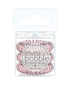 Invisibobble ORIGINAL Bella Rosa Galaxy - Резинка-браслет для волос, цвет розовое золото 3 шт