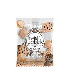 Invisibobble Cheat Day Cookie Dough Craving - Ароматизированная резинка-браслет для волос, 3 шт. карамельная