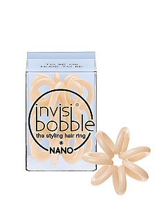 Invisibobble NANO To Be or Nude to Be - Резинка для волос, цвет бежевый 3 шт