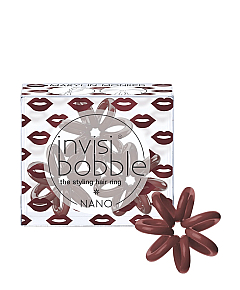 Invisibobble NANO Marilyn Monred - Резинка для волос, утонченный красный 3 шт