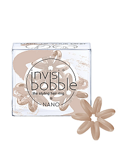 Invisibobble NANO Make-Up Your Mind - Резинка для волос, цвет нюдовый 3 шт