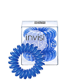 Invisibobble ORIGINAL Navy Blue - Резинка для волос, цвет синий 3 шт