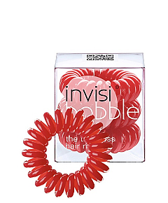 Invisibobble ORIGINAL Raspberry Red - Резинка для волос, цвет красный 3 шт
