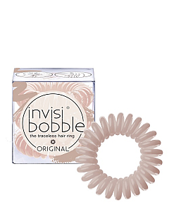 Invisibobble ORIGINAL Make-Up Your Mind - Резинка для волос, цвет нюдовый 3 шт