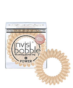 Invisibobble POWER To Be Or Nude To Be - Резинка-браслет для волос, цвет бежевый 3 шт